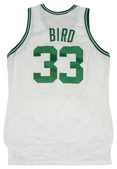 Historic Game 7 Larry Bird May 22, 1988 Playoffs Photo-Matched/Video-Matched Boston Celtics Game Used Home Jersey - Considered by Bird as his BEST GAME - ‘DUEL’ Against Dominique Wilkins! (MEIGRAY)